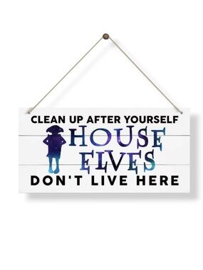 House Elves Wall Sign- New